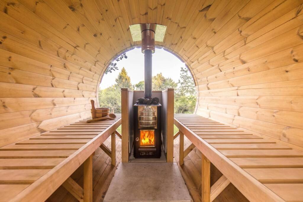 Enjoy Cozy Tree House Hills Forest Gardens Beautiful Views Sauna Hotbath Jablonné v Podještědí Exterior foto