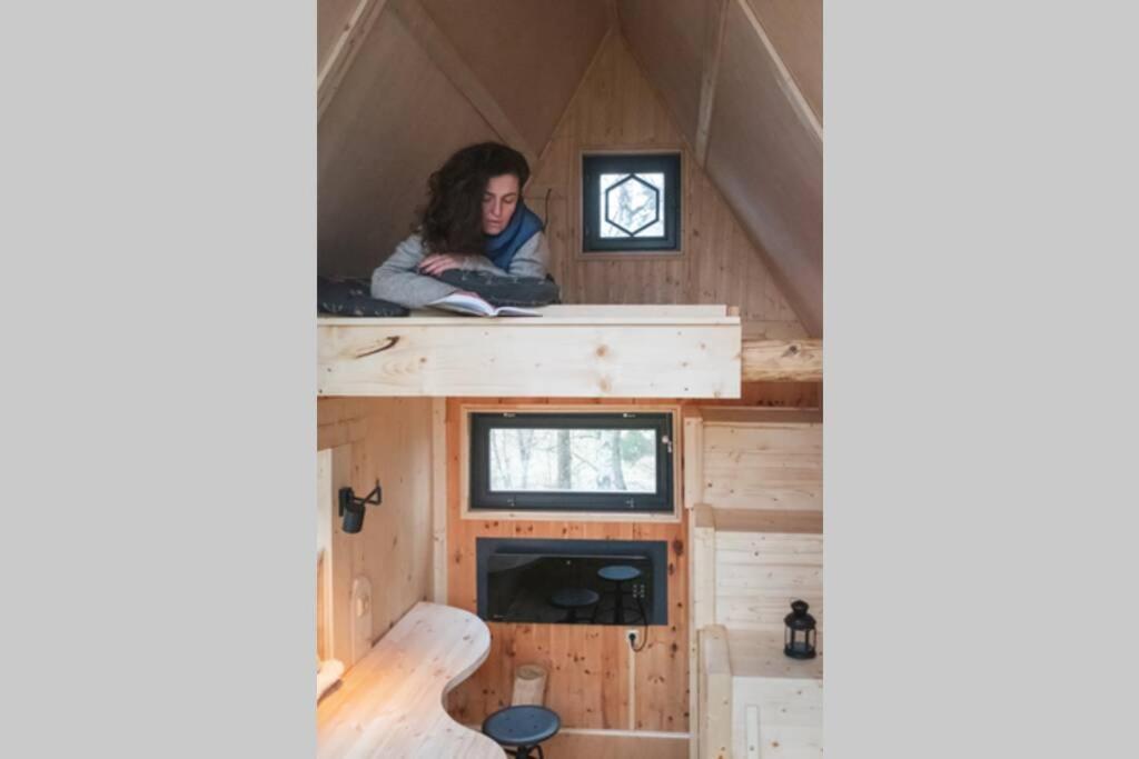 Enjoy Cozy Tree House Hills Forest Gardens Beautiful Views Sauna Hotbath Jablonné v Podještědí Exterior foto