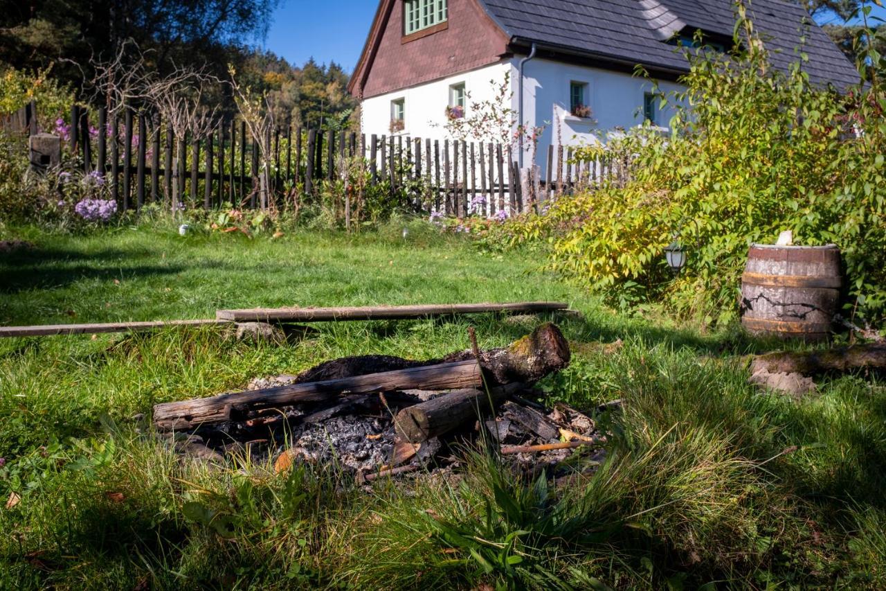 Enjoy Cozy Tree House Hills Forest Gardens Beautiful Views Sauna Hotbath Jablonné v Podještědí Exterior foto